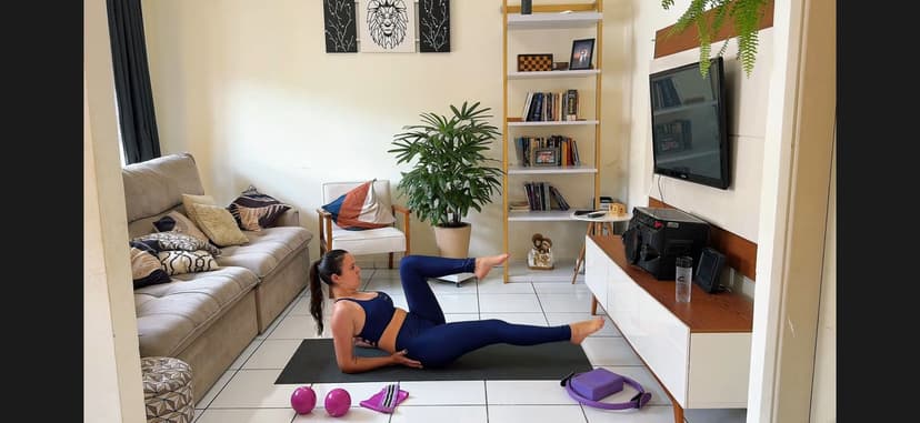 Exercício Single Leg Stretch - Core e coordenação